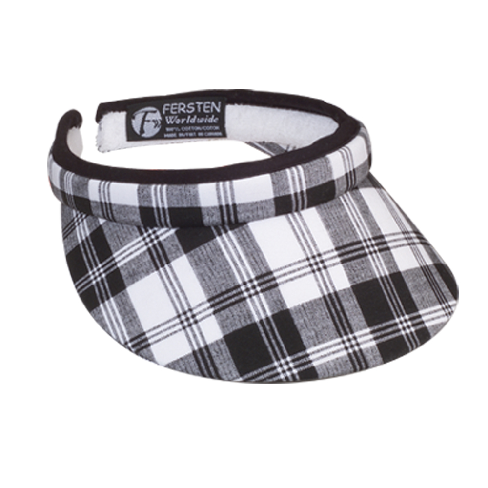 WHITE/BLACK PLAID - P03