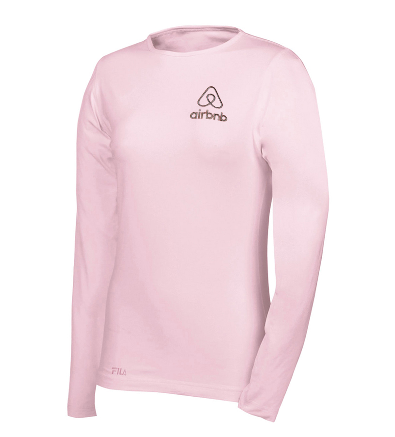 T shirt long fila femme sales