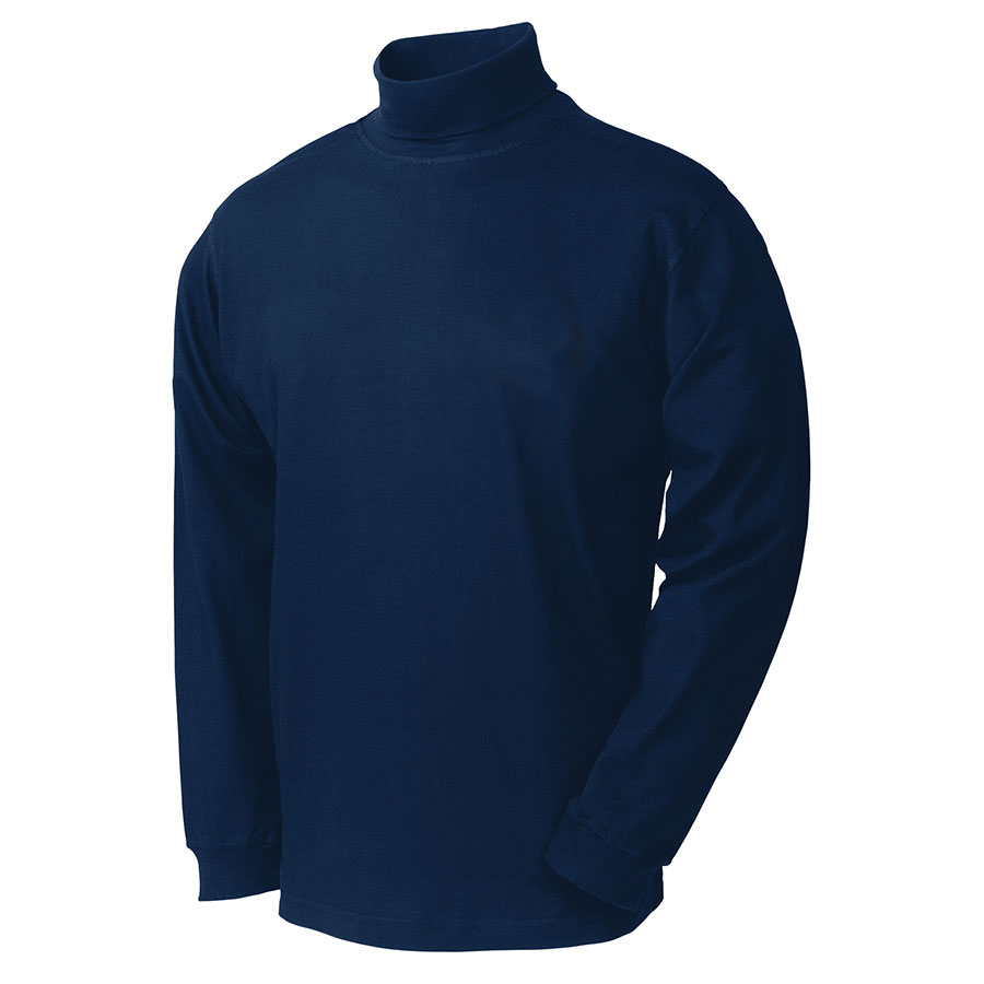 men's heavyweight cotton turtleneck